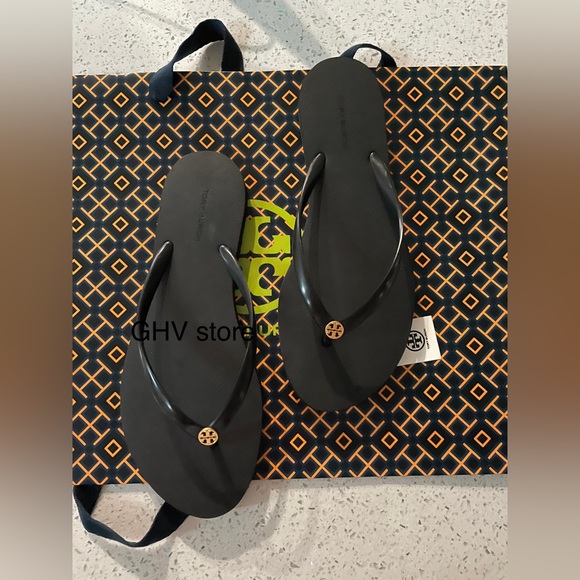 Tory burch Two tone flip flops - Picture 2 of 4